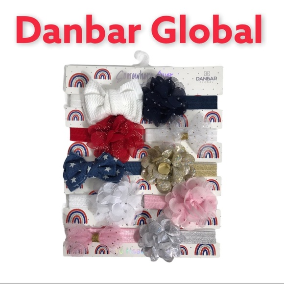 NWT Danbar Global Set of 10 Headbands - Picture 10 of 10